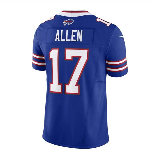 B.Bills #17 Josh Allen Royal Vapor F.U.S.E. Limited Jersey ¨C Home American Football Jerseys