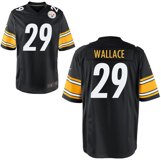 Football Jerseys P.Steelers #29 Levi Wallace Player Stitched Game Jersey