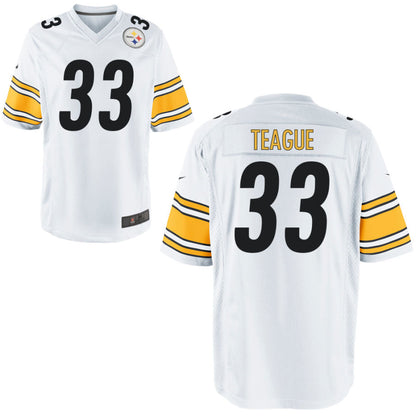 Football Jerseys P.Steelers #33 Master Teague Player Stitched Game Jersey