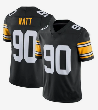 #90 T.J. Watt Player P.Steelers Black Vapor F.U.S.E. Limited Football Jerseys
