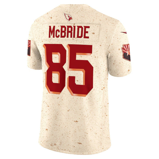 A.Cardinals #85 Trey McBride 2025 Rivalries Collection Limited Jersey-CROVYIE - Natural Stitched American Football Jersey-CROVYIE