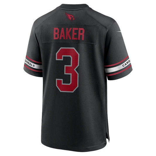 A.Cardinals #3 Budda Baker Black Game Stitched American Football Jerseys