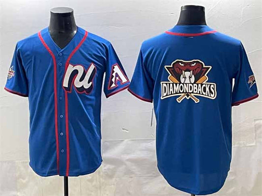 Arizona Diamondbacks National League Team Big Logo Blue 2025 All-Star Edition Limited Stitched Baseball Jersey