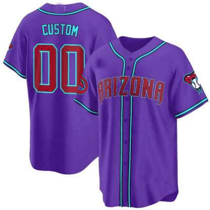 Arizona Diamondbacks 2024 Cool Base Custom Jersey V2 ¨C All Stitched Baseball Jersey