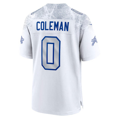 B.Bills #0 Keon Coleman 2025 Rivalries Collection Game Jersey-CROVYIE - White Football Stitched American Jersey-CROVYIE