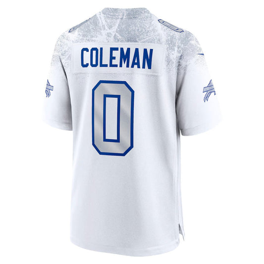 B.Bills #0 Keon Coleman 2025 Rivalries Collection Game Jersey-CROVYIE - White Football Stitched American Jersey-CROVYIE