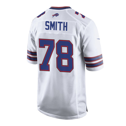 B.Bills #78 Bruce Smith White Game Player Jersey Football Stitched American Jerseys