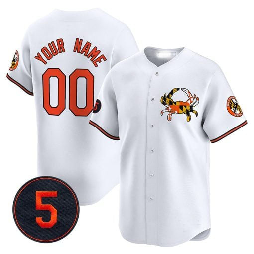 Custom Baltimore Orioles Robinson Patch Vapor Premier Limited V2¨C All Stitched Baseball Jersey