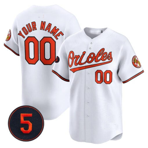 Custom Baltimore Orioles Robinson Patch Vapor Premier Limited ¨C All Stitched Baseball Jersey