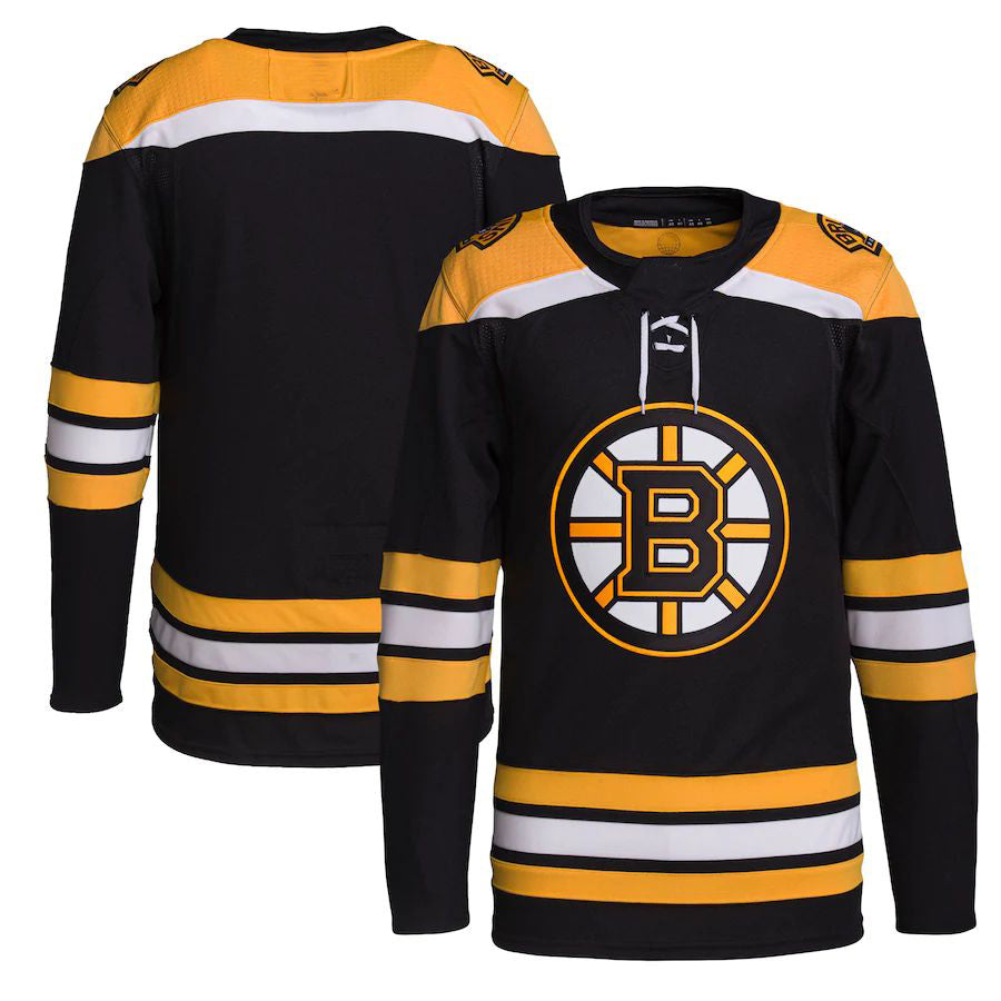 B.Bruins Home Primegreen Authentic Pro Jersey Black Stitched American Hockey Jerseys CROVYIE