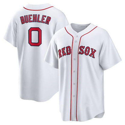 Boston Red Sox #0 Walker Buehler White 2025 Home Limited Stitched Baseball Jersey