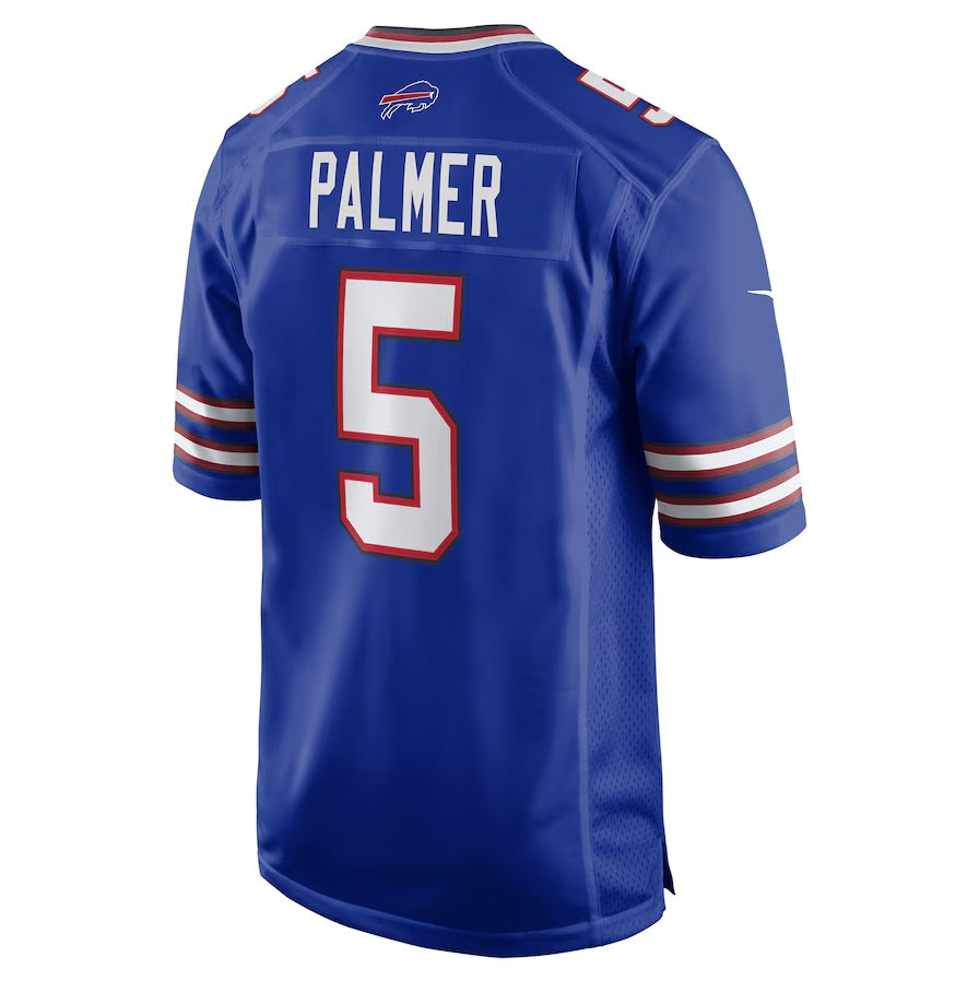 B.Bills #5 Josh Palmer Royal Team Game American Football Jerseys