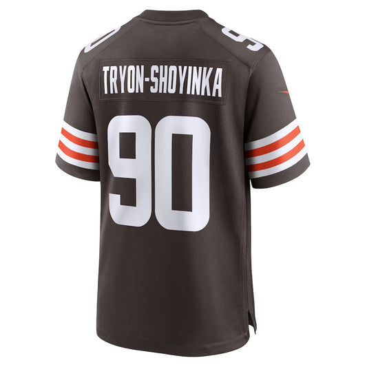 C.Browns #90 Joe Tryon-Shoyinka Brown Team Game Stitched American Football Jerseys