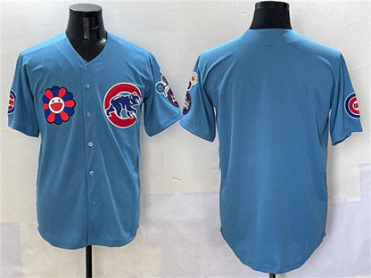 Chicago Cubs Blank Blue 2025 Tokyo Series 2nd Alternate Limited Stitched Baseball Jersey