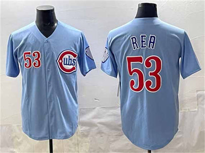 Chicago Cubs #53 Colin Rea Blue 2024-25 2nd Alternate Limited Stitched Baseball Jersey
