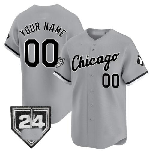 Custom Chicago White Sox 2024 Spring Training Patch Vapor Premier Limited¨C All Stitched Baseball Jersey