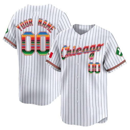 Custom Chicago White Sox Mexico Vapor Premier Limited V3 ¨C All Stitched Baseball Jersey