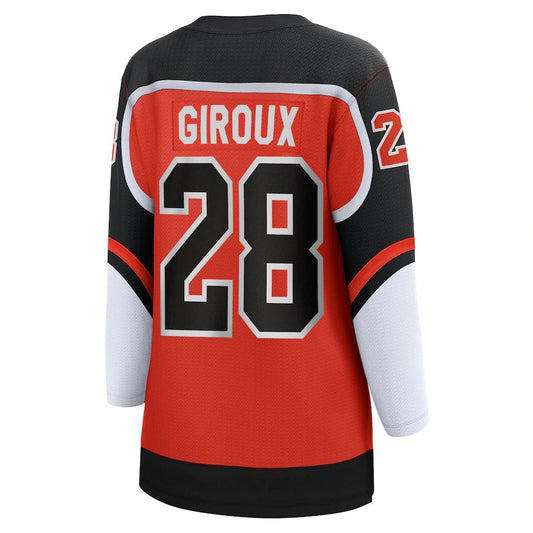 P.Flyers #28 Claude Giroux Fanatics Branded 2020-21 Special Edition Breakaway Player Jersey Orange Stitched American Hockey Jerseys CROVYIE