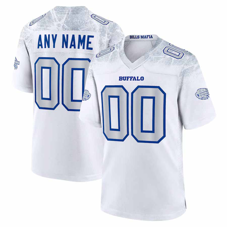 Custom B.Bills 2025 Rivalries Collection Game Jersey-CROVYIE - White Football Stitched American Jersey-CROVYIE