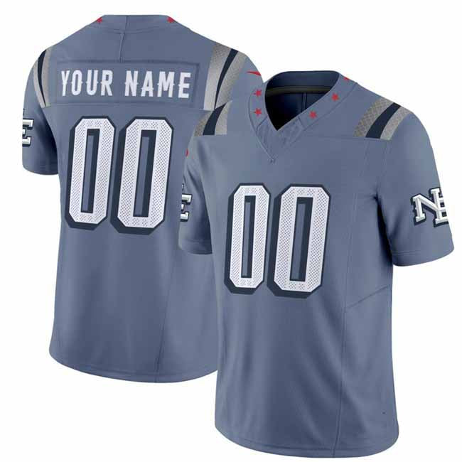 Custom NE.Patriots Active Player 2025 F.U.S.E. Rivalries Vapor Limited Football Stitched Jersey-CROVYIE