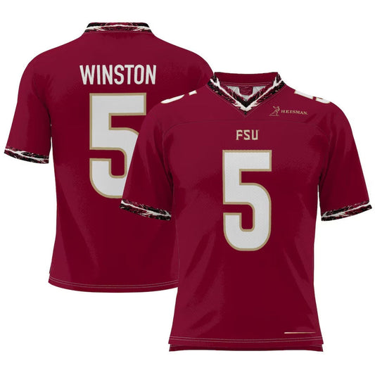 F.State Seminoles #5 Jameis Winston GameDay Greats Heisman Football Jersey ¡§C Garnet American College Jerseys