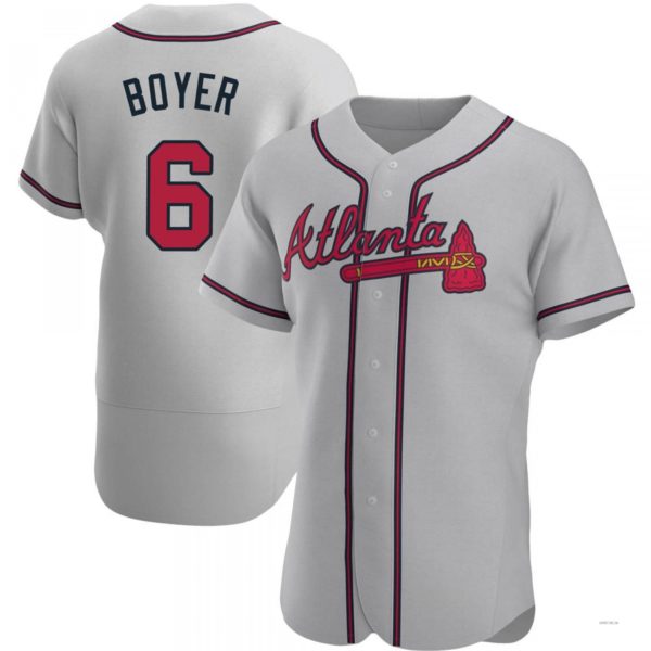 Atlanta Braves #6 Clete Boyer Cream Alternate Jersey Stitches Baseball Jerseys