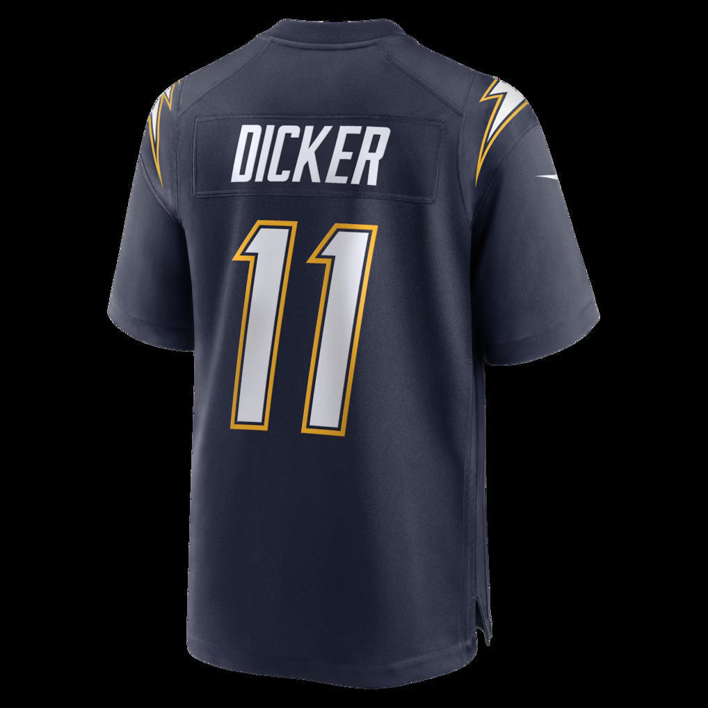 LA.Chargers #11 Cameron Dicker Navy Alternate Game Stitched American Football Jerseys