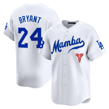 Los Angeles Dodgers #24 Kobe Bryant Mamba Vapor Premier Limited Jersey - All Stitched Baseball Jersey