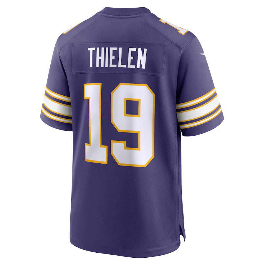 MN.Vikings #19 Adam Thielen Purple Alternate Game Player Stitched American Football Jerseys