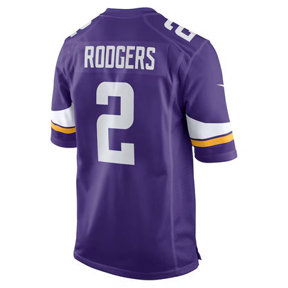 MN.Vikings #2 Isaiah Rodgers Purple Team Game Stitched American Football Jerseys