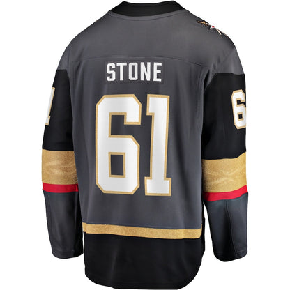 V.Golden Knights #61 Mark Stone Fanatics Branded Alternate Premier Breakaway Player Jersey Hockey Jerseys CROVYIE