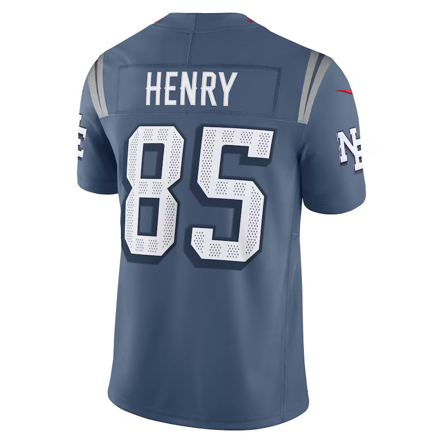 NE.Patriots #85 Hunter Henry 2025 Rivalries Collection Limited Jersey-CROVYIE - Storm Blue Stitched American Football Jersey-CROVYIE