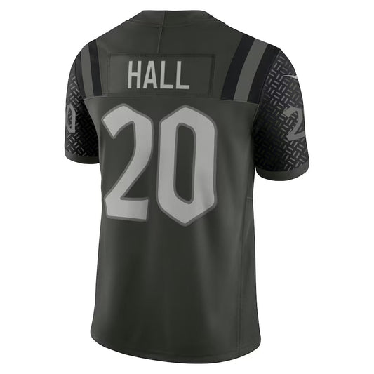NY.Jets #20 Breece Hall 2025 Rivalries Collection Limited Jersey-CROVYIE - Gotham Green Stitched American Football Jersey-CROVYIE