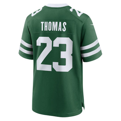 NY.Jets #23 Azareye'h Thomas Legacy Green Team Game Stitched American Football Jerseys