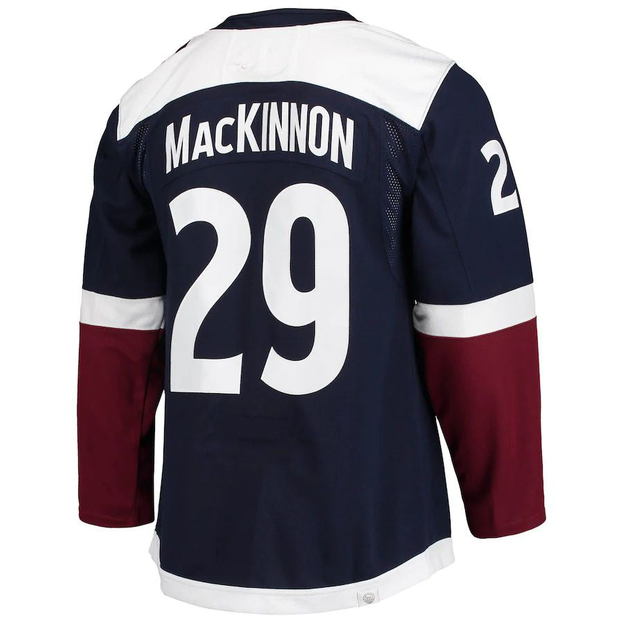 C.Avalanche #29 Nathan MacKinnon Alternate Primegreen Authentic Pro Player Jersey Stitched American Hockey Jerseys CROVYIE