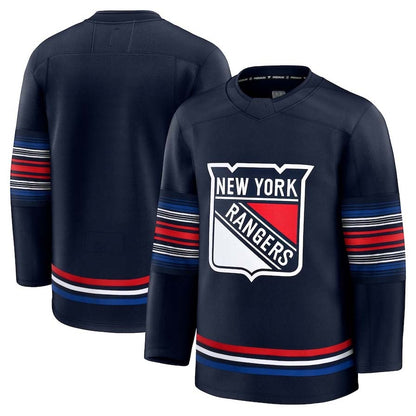 NY.Rangers Fanatics Alternate Premium Jersey - Navy Stitched American Hockey Jerseys CROVYIE