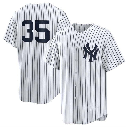 New York Yankees #35 Cody Bellinger White 2024 Cool Base Stitched Baseball Jersey