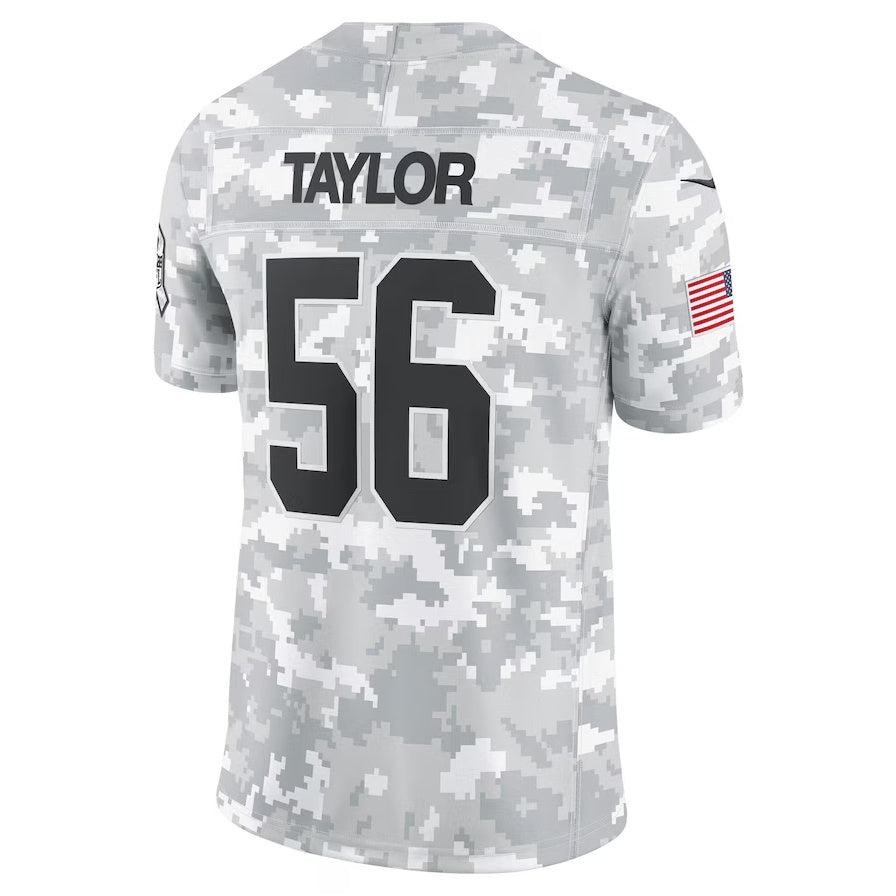 NY.Giants #56 Lawrence Taylor Arctic Camo 2024 Salute to Service Limited Stitched American Football Jerseys