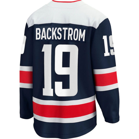 W.Capitals #19 Nicklas Backstrom Fanatics Branded Alternate 2020-21 Premier Breakaway Player Jersey Navy Stitched American Hockey Jerseys CROVYIE