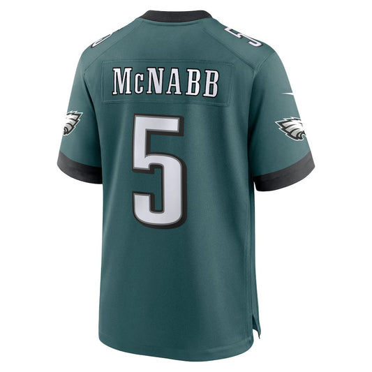 P.Eagles #5 Donovan McNabb Midnight Green Team Retired Game Stitched American Football Jerseys