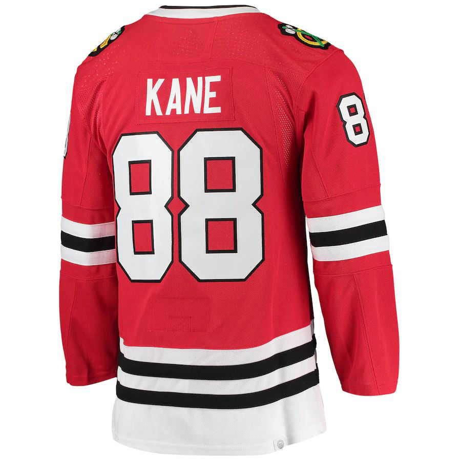 C.Blackhawks #88 Patrick Kane Home Primegreen Authentic Pro Player Jersey Red Stitched American Hockey Jerseys CROVYIE