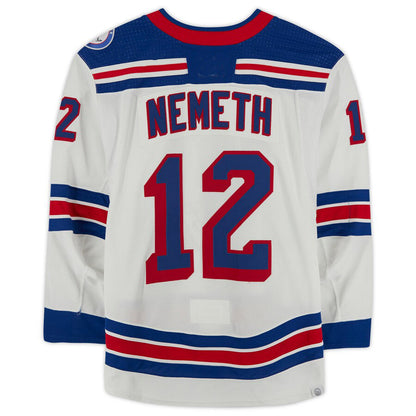 NY.Rangers #12 Patrik Nemeth Fanatics Authentic Game-Used White Stitched American Hockey Jerseys CROVYIE