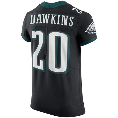 P.Eagles #20 Brian Dawkins Black Vapor Elite Retired Player Jersey Stitched American Football Jerseys