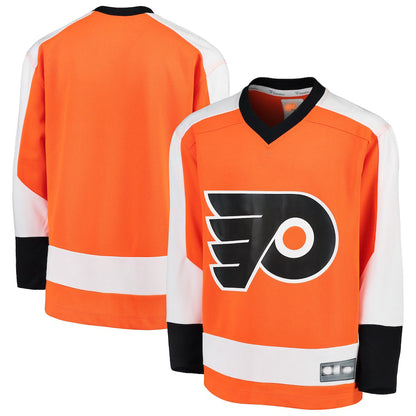 P.Flyers Fanatics Branded Home Replica Blank Jersey Orange Stitched American Hockey Jerseys CROVYIE
