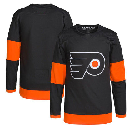 P.Flyers Alternate Primegreen Authentic Pro Jersey Black Stitched American Hockey Jerseys CROVYIE