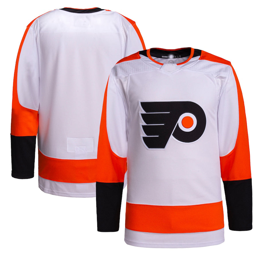 P.Flyers Away Authentic Pro Jersey White Stitched American Hockey Jerseys CROVYIE