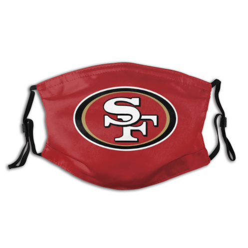Stitched American SF.49ers #85 George Kittle Jerseys Personalize Design Face Mask