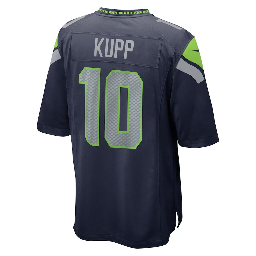 S.Seahawks #10 Cooper Kupp College Navy Team 50th Season Game Stitched American Football Jerseys