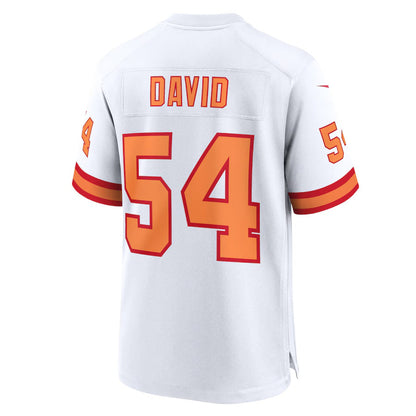 TB.Buccaneers #54 Lavonte David '76 White 50th Season Game American Football Jerseys