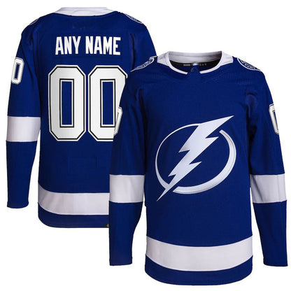 Custom TB.Lightning Home Primegreen Authentic Pro Jersey Royal Stitched American Hockey Jerseys CROVYIE